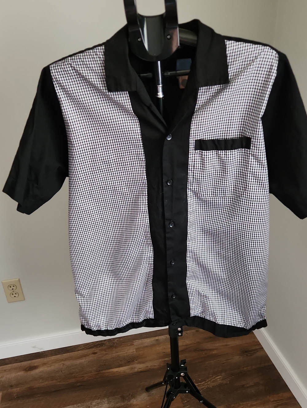 1950's Style Reproduction Rockabilly Bowling Shirt Size XL